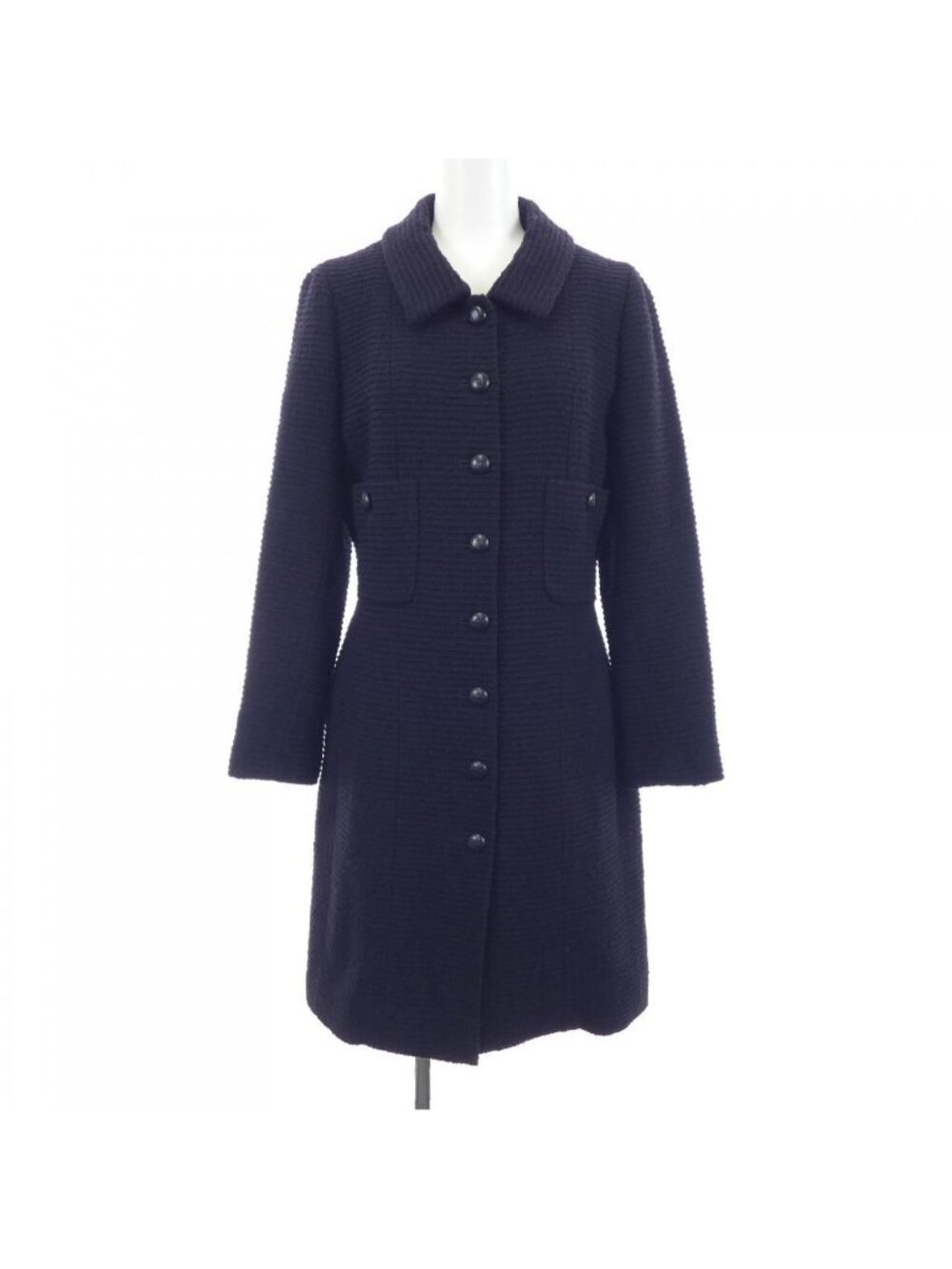 Chanel Vintage Coat Navy